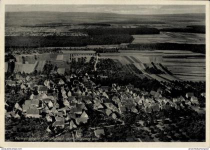 CPA Heimerdingen Ditzingen in Württemberg, Fliegeraufnahme