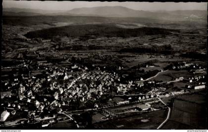 CPA Kenzingen im Breisgau Baden, Luftaufnahme von ländliche Umgebung, viele Häuser, keine Persone