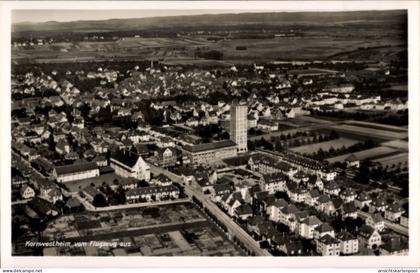 CPA Kornwestheim in Württemberg, Luftaufnahme