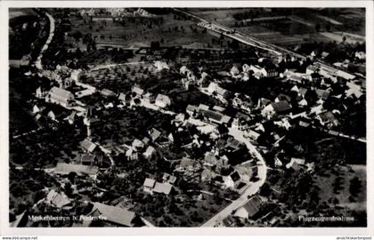 CPA Meckenbeuren in Oberschwaben Württemberg, Luftaufnahme