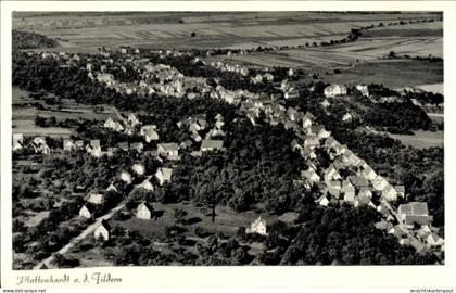CPA Plattenhardt Filderstadt in Bade Württemberg, Fliegeraufnahme