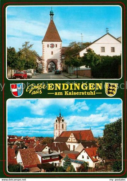 Endingen Kaiserstuhl Stadttor Teilansicht