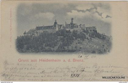 GERMANY - Heidenheim - Gruss aus Heidenheim a. d. Brenz 1901