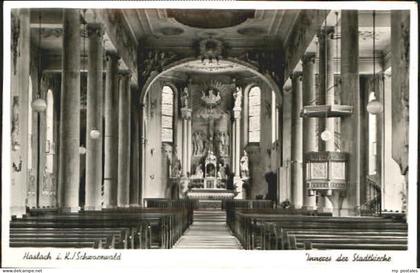 Haslach Kirche x 1953