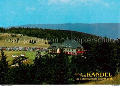 Kandel Breisgau Berghotel Kandel Panorama Schwarzwald