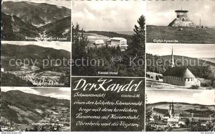 Kandel Waldkirch Breisgau Gipfel-Pyramide Glottertal Waldkirch