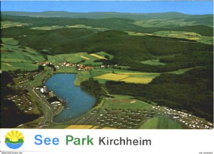 Kirchheim Teck Kirchheim See Park Fliegeraufnahme o 1980