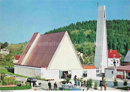 Muehlheim Donautal Tuttlingen BW Evangelische-Christus-Kirche Kirchturm Einweihu