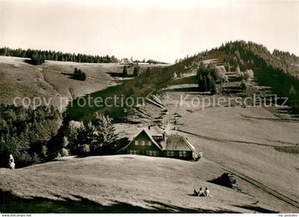 Muenstertal Schwarzwald Almgaststaette Kaelbelescheuer