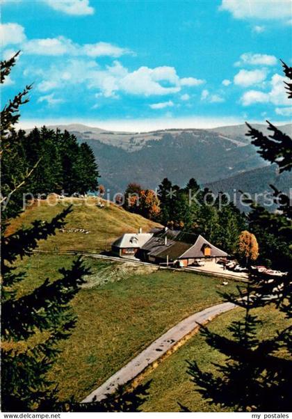 Muenstertal Schwarzwald Almgaststaette Kaelbelescheuer