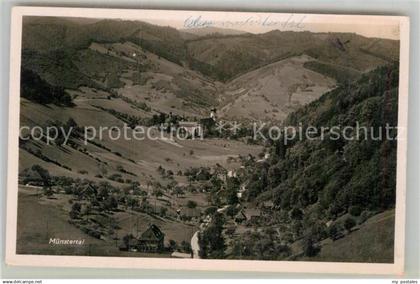 Muenstertal Schwarzwald Panorama