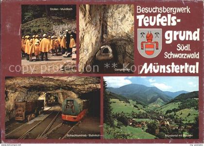 Muenstertal Schwarzwald Teufelsgrund Bergwerk