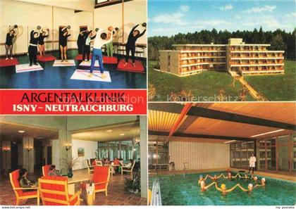 Neutrauchburg Isny Allgaeu Bayern Argentalklinik Isny Mehrbildkarte Hallenbad Tu
