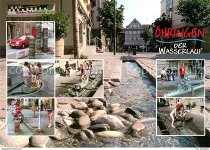 oehringen Hohenlohe Wasserlauf Bahnhofstrasse