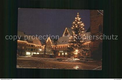 oehringen Hohenlohe Weihnachtsstimmung Marktplatz Brunnen
