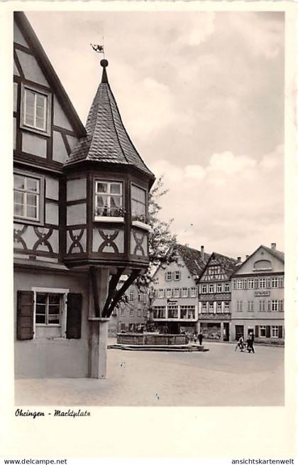 Oehringen Marktplatz gl1958 #141.491