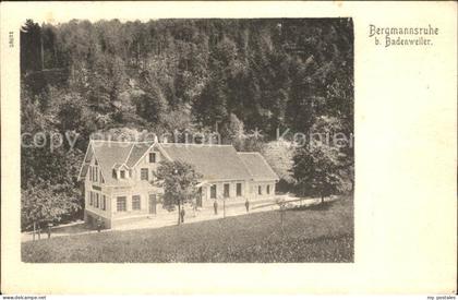 Badenweiler Bergmannsruhe