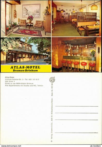 Brinkum-Stuhr Atlas-Motel Gottlieb-Daimler-Strasse in Stuhr 1 1975