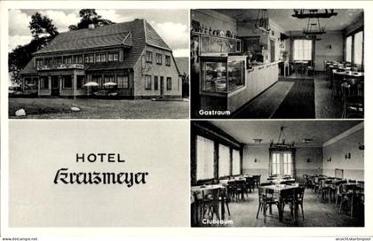CPA Seckenhausen Stuhr in Niedersachsen, Hotel Kreuzmeyer, Gastraum, Clubraum, gemütliche Clubräum