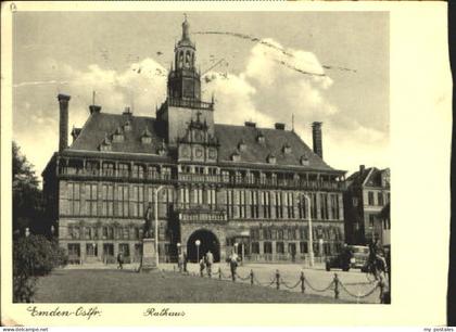 Emden Ostfriesland Emden-Ostfr Rathaus x 1940
