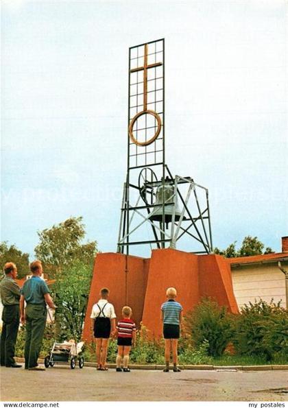 Friedland Goettingen Grenzdurchgangslager Friedland Glocke