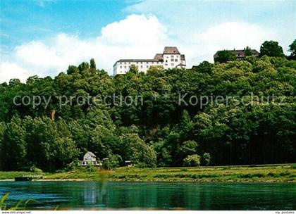 Fuerstenberg Weser Schloss Fuerstenberg Weserpartie