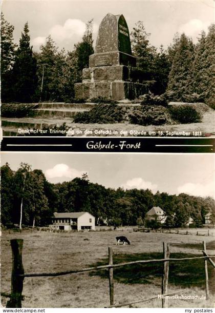 Goehrde Luechow-Dannenberg Niedersachsen Goehrde-Forst Denkmal Gefecht-1813 Heim