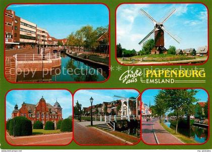 Papenburg Ems Niedersachsen Windmuehle Schloss Park