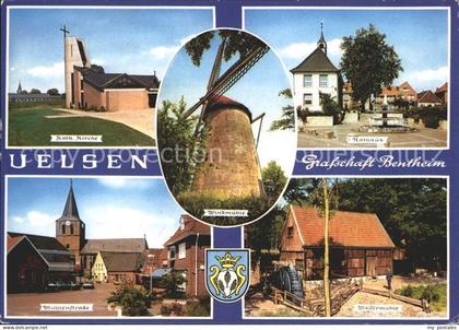 Uelsen Windmuehle Wassermuehle Muehlenstrasse