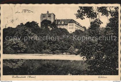 Ballenstedt Schloss