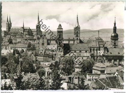 Bamberg - Teilansicht - Foto-Ansichtskarte - Verlag W. Tillig Bamberg