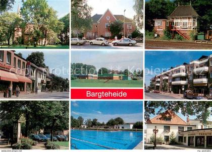 Bargteheide Kirche Rathaus Bahnhof Stellwerk Strassenpartien Freibad Theater