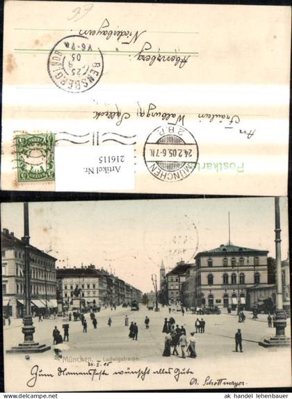 216115,München Ludwigstrasse Personen