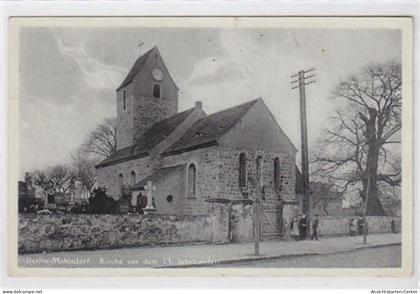 39015903 - Berlin Mahlsdorf Kirche, 1940 als Feldpost befoerdert, d.h. ohne Marke da Soldatenpost gebuehrenfrei war. Gu