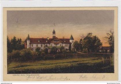 39023655 - Gruss aus Frauendorf. 1915 Feldpost Leichte Stempelspuren. Karte war festgeklebt. Kleine Anhaftung Rueckseit