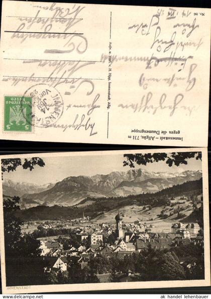 703461 Immenstadt im Allgäu gel Tunzenberg Mengkofen Lk Dingolfing