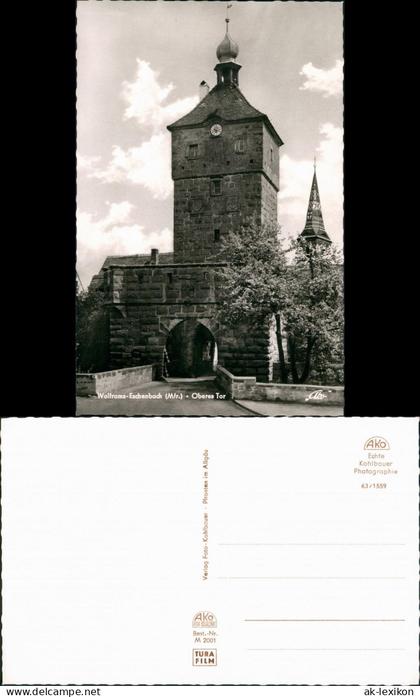 Ansichtskarte Wolframs-Eschenbach Oberes Tor (Wolframs-Eschenbach) 1960