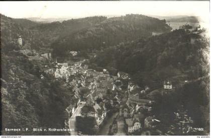Bad Berneck Berneck Rothersfelsen ungelaufen ca. 1930
