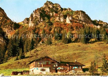 Bruendlingalm 1161m Hochfelln Berghaus Chiemgauer Alpen