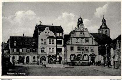 CPA Bad Rodach Oberfranken Bayern, Apotheke, Sparkasse