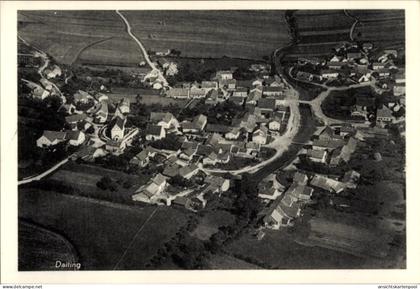 CPA Daiting Monheim in Schwaben, Fliegeraufnahme