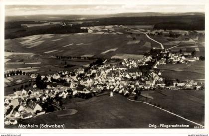 CPA Monheim in Schwaben, Fliegeraufnahme