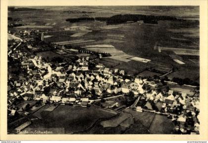 CPA Monheim in Schwaben, Fliegeraufnahme