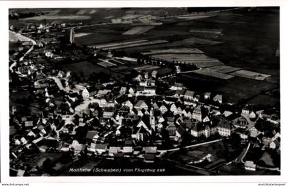 CPA Monheim in Schwaben, Fliegeraufnahme