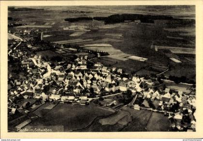 CPA Monheim in Schwaben, Fliegeraufnahme
