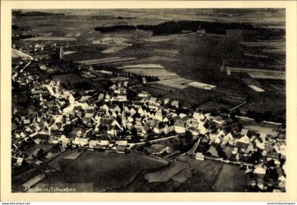 CPA Monheim in Schwaben, Fliegeraufnahme