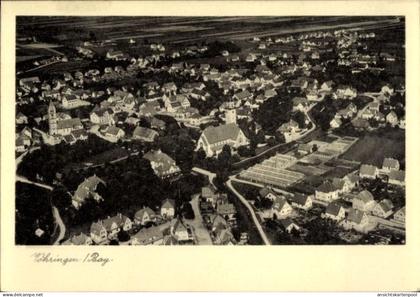 CPA Vöhringen an der Iller Schwaben, Fliegeraufnahme