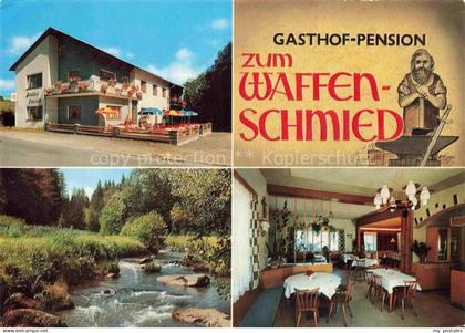 Gruenberg Oberpfalz Brand Fichtelgebirge Tirschenreuth Bayern Gasthof-Pension Wa