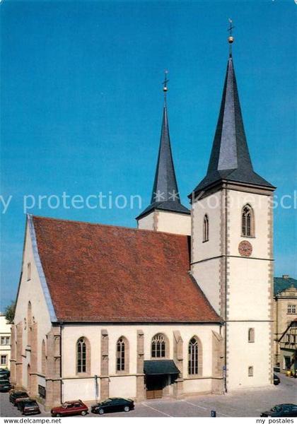 Hassfurt Main Bayern Katholische Stadtpfarrkirche Riemenschneiderfiguren