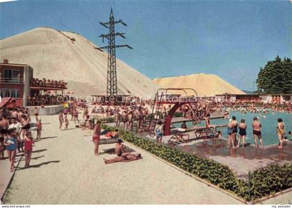 Hirschau Oberpfalz Sommerskiparadies Monte Kaolino Freibad Duenenbad